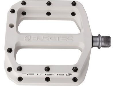 Burgtec MK4 Composite Pedals damn right white