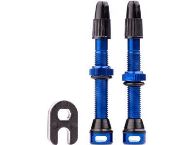 Tune Tubeless-Ventil Set - 44 mm, blue