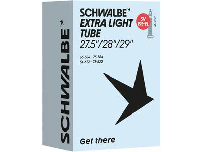 Schwalbe Extra Light Schlauch SV 19L-EL 27.5/28/29 Zoll / 54/75-584/622 - Bild 1