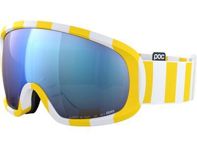 POC Fovea Mid Clarity Hi. Intense Partly Sunny Blue / jaune/blanc
