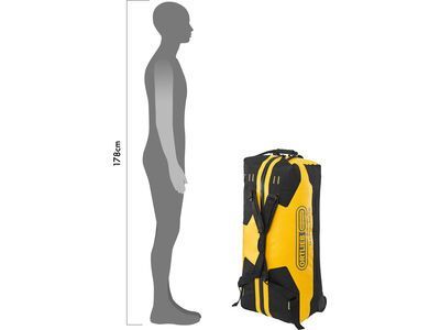 ORTLIEB Duffle RS 110 L, sunyellow-black - Bild 12
