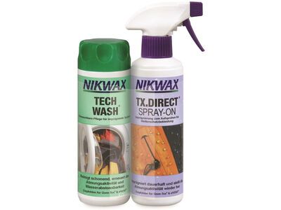 Nikwax Tech Wash / TX.Direct Spray-On Doppelpack - 2x 300 ml
