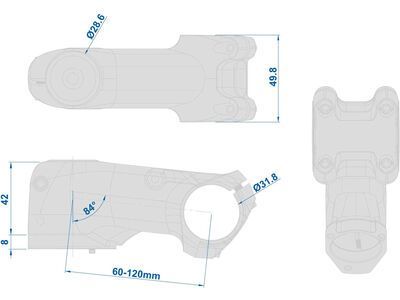 Ritchey WCS Switch Stem -6°, bb black - Bild 8