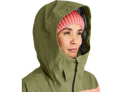 Ortovox 3L Deep Shell Jacket W, black raven - Bild 3