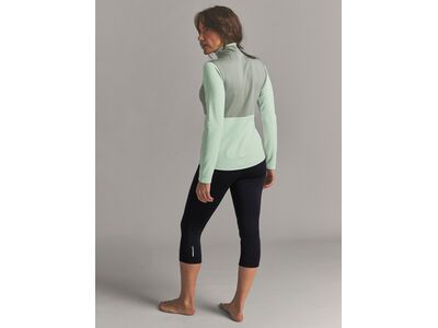 Ortovox Fleece Light Zip Neck W, green acid - Bild 6