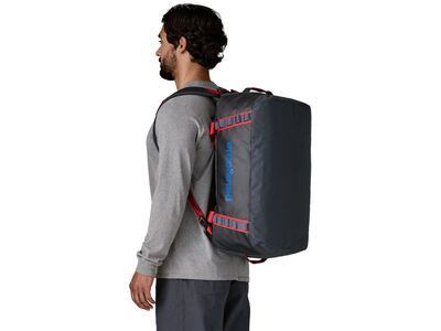 Patagonia Black Hole Duffel 40L, smolder blue w/amanita red - Bild 3