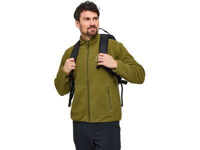 Haglöfs Mossa Pile Jacket Men, olive green - Bild 7
