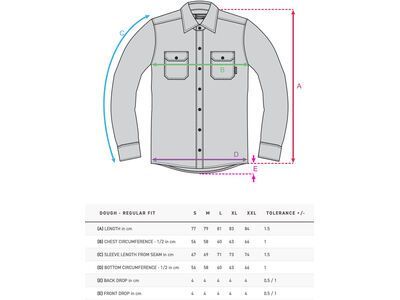 Horsefeathers Dough Shirt, iceberg - Bild 3