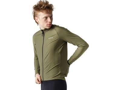GripGrab PACR Thermal Long Sleeve Jersey, olive green - Bild 4