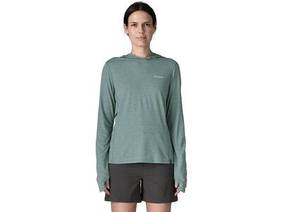 Patagonia Women's Capilene Cool Sun Hoody - Peak Visions, nouveau green/blue sage x-dye - Bild 3