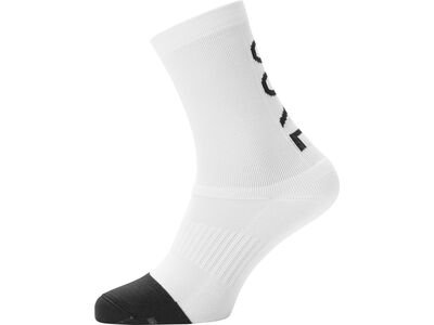 Gore Wear M Brand Socken mittellang, white/black