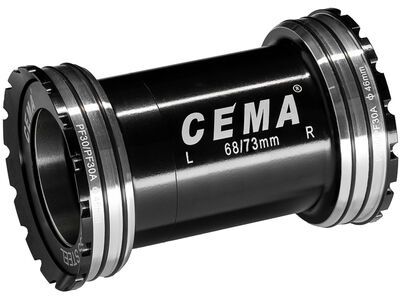 CEMA PF30 Interlock BB30 / PF30 - Edelstahl black