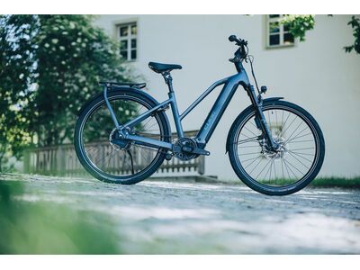 Cube Kathmandu Hybrid Deluxe SLX 800 Trapeze, mineralblue´n´blue - Bild 11