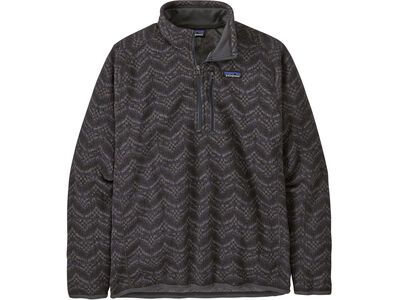 Patagonia Men's Better Sweater 1/4 Zip Fleece Island Escape forge grey