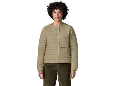Patagonia Women's Lightweight Reversible Down Sweater Cardigan, weathered stone - Bild 8