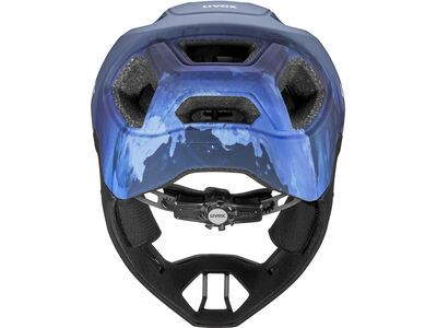 uvex react jr. fullface, dusk blue matt - Bild 4
