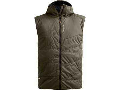 Ortovox Swisswool Piz Duan Vest M, dark wild herbs