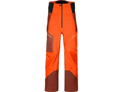 Ortovox 3L Guardian Shell Pants M burning orange