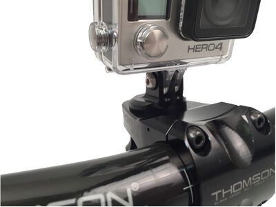 K-Edge Go Big Light and Camera Mounts - Top Cap Mount, black - Bild 3