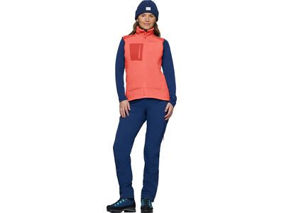 Norrona trollveggen warm3 Vest W's, deep sea coral/baked apple - Bild 4