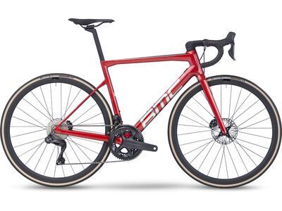 BMC Teammachine SLR One, prisma red/brushed alloy