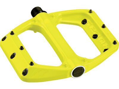 Spank Spoon DC Flat Pedal, yellow