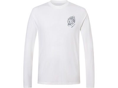 super.natural Frosty Bio C LS Herren white/blueberry