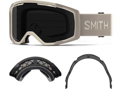 Smith Rhythm MTB + Dirt Screen ChromaPop Sun Black + WS / chalk