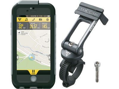 Topeak Weatherproof RideCase iPhone 6/6s mit Halter black/gray