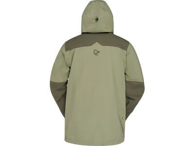 Norrona tamok dri3 Jacket M's, olive night/deep lichen green - Bild 3