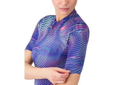 Castelli Cosmic Vortex Jersey, multicolor ultraviolet rose - Bild 4