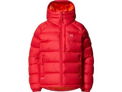 Haglöfs Rosson Down Hood Women bright red