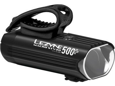 Lezyne Macro Drive 500+ Reverse StVZO, black