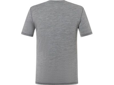 super.natural M Sierra140 Tee, cashmere grey melange - Bild 2