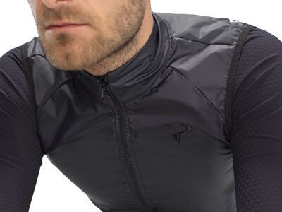 Pinarello Windbreaker Vest Man, black - Bild 4