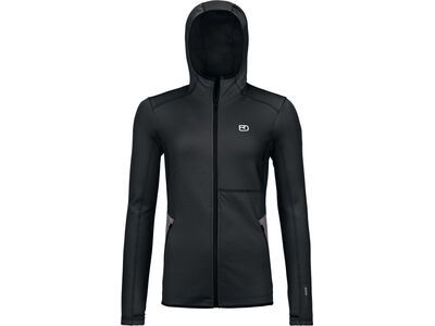 Ortovox Merino Fleece Hoody W, black raven - Bild 1