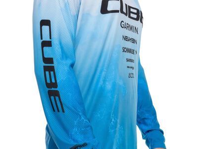 Cube MTB Trikot X Actionteam langarm, black´n´white - Bild 3