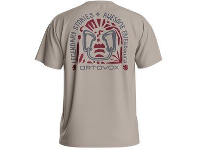 Ortovox 150 Merino Cool Climbing Vibes TS M, dark linen - Bild 2