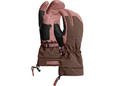 Ortovox Merino Freeride 3 Finger Glove W, dusk rose