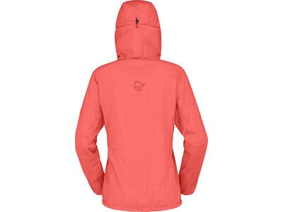 Norrona lyngen thermo100active Zip Hood W's, deep sea coral - Bild 3