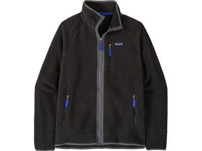 Patagonia Men's Retro Pile Jacket, black w/forge grey