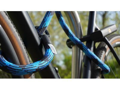 Tex-Lock Eyelet D-Lock 160 cm, morpho blue - Bild 5