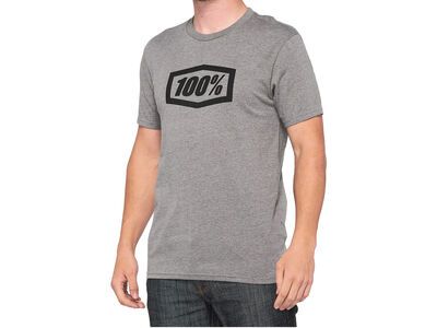 100% Icon T-Shirt, heather grey