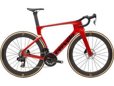 Cervelo S5 SRAM Force AXS, carnelian
