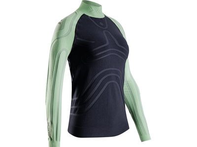 X-Bionic Heatloop Shirt LS Wmn digital lime/x black
