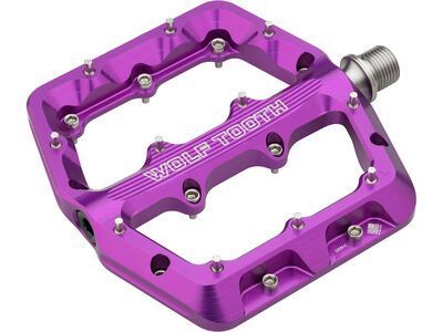 Wolf Tooth Waveform Aluminium Pedals - Large, ultraviolet purple - Bild 2