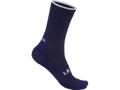 Le Col Long Cycling Socks, navy/white