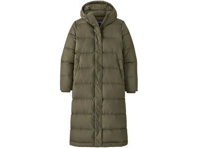 Patagonia Women's Silent Down Long Parka, basin green - Bild 1