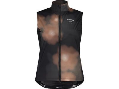 Maloja MalkaM. Vest Printed deep black bloom
