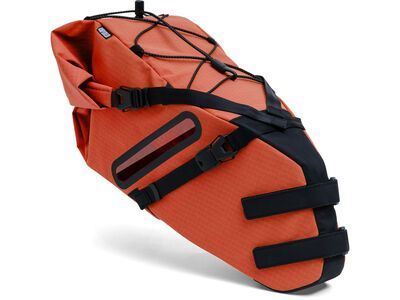 Capsuled Saddle Bag, orange rust